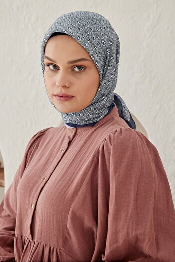 Modakaşmir Circular Mk Cotton Scarf