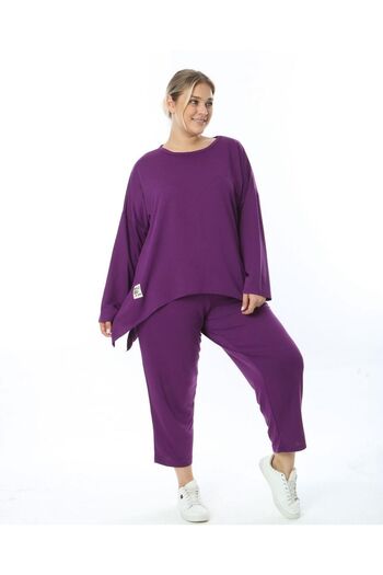 özle fashion Women's Large Size Design Embroidered Modern Set
