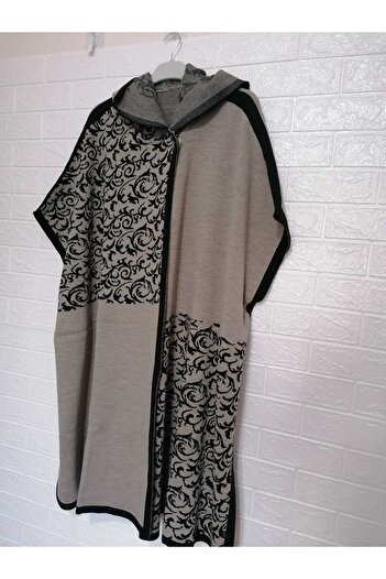 anne moda ankara 1. Quality King Size Hooded Long Poncho