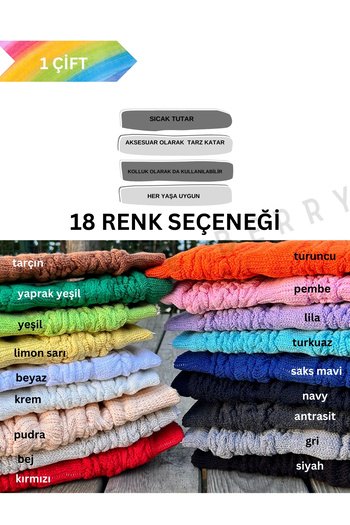 STEPPE BERRY Kadın Limon Sarı Ton Tozluk