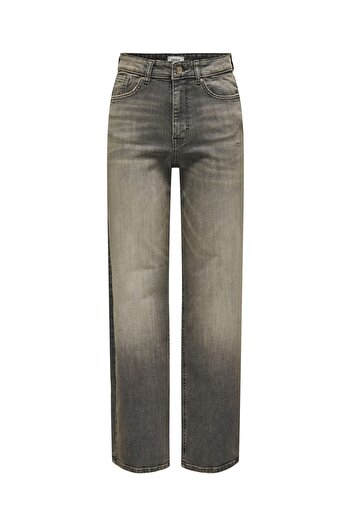 ONLY Jeans mit weitem Bein ONLJUICY Hohe Taille Weiter Beinschnitt Jeans