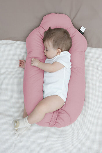 mordesign 2-in-1 Baby Hugging and Shaping Pillow, Flat Head Pillow, Cotton, Sleeping Pillow