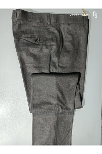 LAMPART Canteks Flanell Cashew Wool Fabric Pants