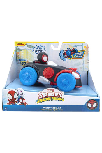 Giochi Presiozi Miles Morales Spider Man Pull Drop Car