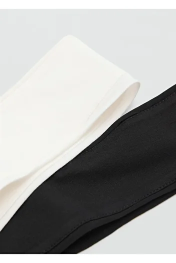 MANGO Woman Set of Two Elastic Hair Bands