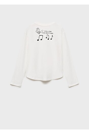 MANGO Kids Snoopy-Langarm-T-Shirt