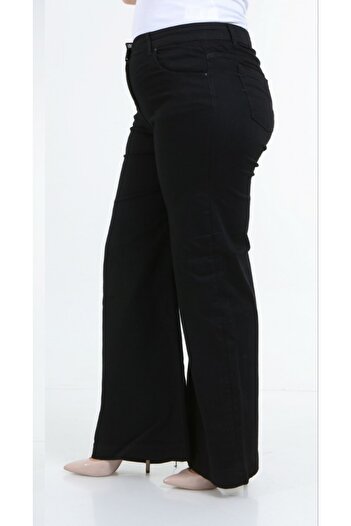 HaiModa Large Size Women's Cotton Trousers - Wide Leg