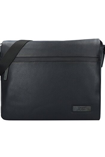 JOST 38 cm Leder Stockholm Messenger Tasche - Laptop Fach