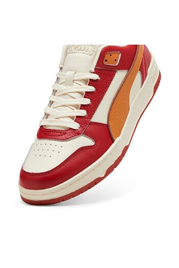 Puma RBD Game Low-Alpine Snow-Caramel Latte-Intense Red