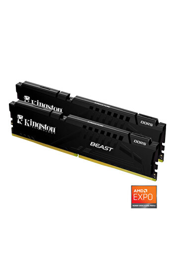Kingston Kingston Beast Expo Kf560C30Bbek2-32Tr - Ddr5 6000Mhz Cl30 32Gb(2X16) Desktop Performance Ram