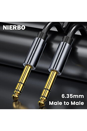 Choice 6.35mm to 6.35mm 1/4 Inch Cable  Instrument Cable 1/4 Inch Guitar Instrument Cable Premium 6.35mm...