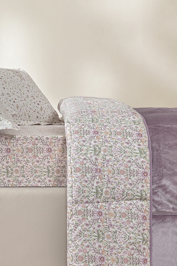 Puffy Alyson Double Threefy Sleeping Set - Ash Purple