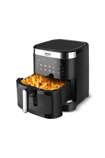 Karaca Gourmet XXXL Smart Screen İnox Cam Hazneli Airfryer