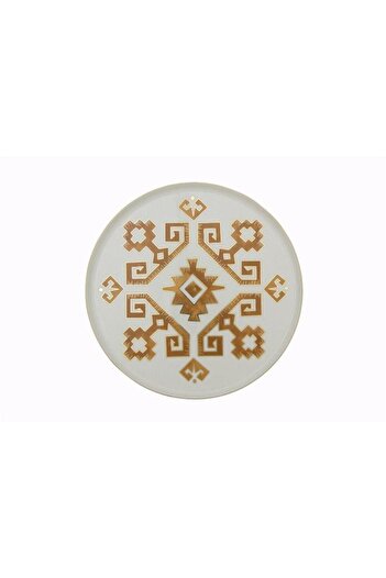 Porland Arabesque Pattern1 Flat Plate 27cm