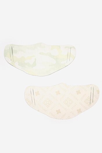 Asos Design Women 2 Pcs Face Covering Mask, Multicolor