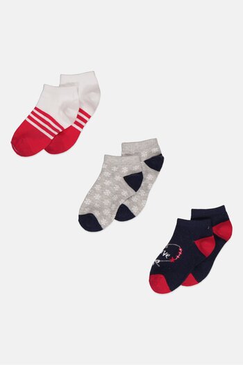 Bebe Toddlers Girl 3 Pair Knitted Ankle Socks, White