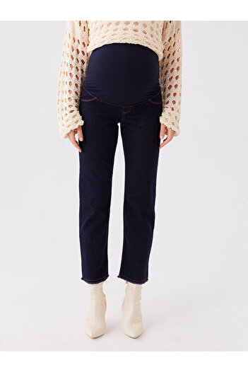 LC Waikiki LCWAIKIKI Maternity Karın Panelli Straight Fit Hamile Jean Pantolon