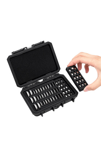 Choice 65XCoin Battery Case 65 Slots Coin Cell Battery Case for CR2450/CR2430/CR2412/CR2354/CR2335/CR2330/C