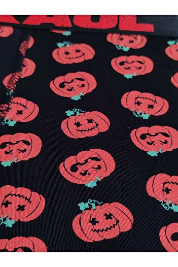 Juan Raul Christmas Patterned Comfort Flex Boxer Briefs - Bull Dice, Cotton Boxer