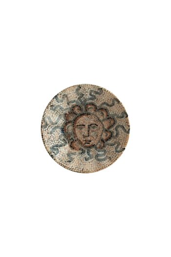 Bonna Porselen Mesopotamia Sun Rita Acem Tea Plate 6 Pieces 11 cm