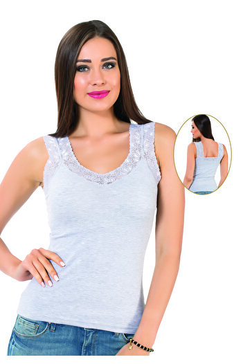 MİSSEMMA Women's Lace Undershirt