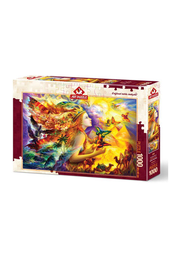 Art Puzzle حلم الفراشة 1000 قطعة اللغز