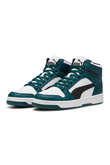 Puma 36957349 Rebound LayUp SL Dark Білі чоловічі баскетбольні кросівки