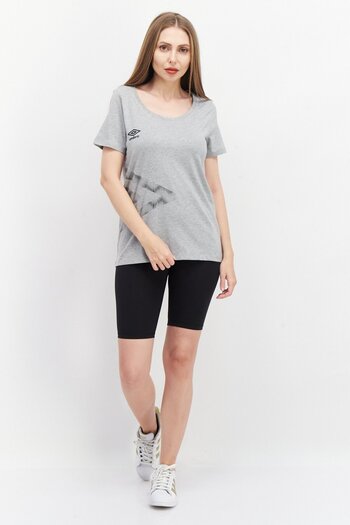 UMBRO Women Sportswear Fit Training T-Shirt, Grey