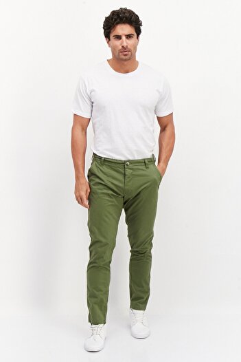 O'Neill Men Regular Fit Solid Chino Pant, Olive
