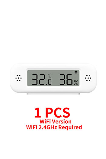 Choice1 WiFi Version Tuya Zigbee WiFi Mini Temperature Humidity For Smart Home Thermometer Hygrometer APP Re