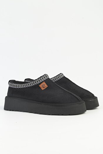 Pierre Cardin Μαύρες γυναικείες παντόφλες - PC-54395