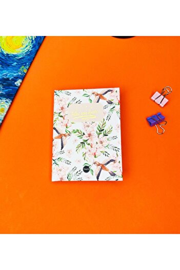 Gift Moda Urmărește-ți visele Mini caiet cu copertă rigidă cu design floral
