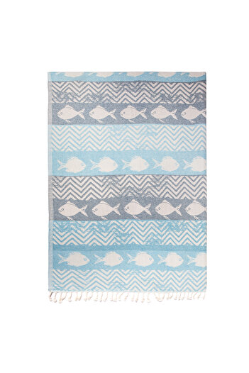 ANEMOSS Turkish Beach Towel 39 x 70 100% Cotton Extra Large Turkish Peshtemal