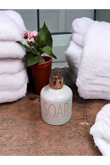 safestore Bronze Covered Soap Printed Soap Holder Bathroom Kitchen Glass Soap Holder