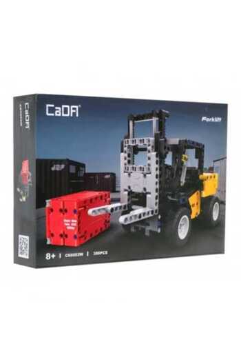 Vagonlife Cada Model Forklift Truck 388 Pieces (Unassambled Brick Build Kit) - C65002W