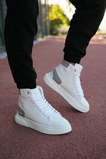 Riccon Bílé pánské boots0012176
