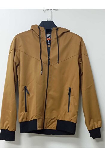BILL THE KING Hooded Zippered Pocket Raincoat
