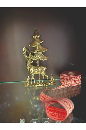 Handmade Esterhomedecor Deer Model Brass Hanger