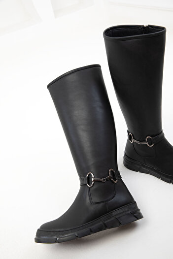 SOHO Women's Black Boots 19975