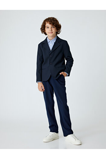 Koton Chino Trousers Pocket Detailed Slim Fit