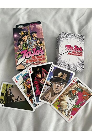 FG KONNİCHİWA High Printed Jojo Playing Cards - Collection Product 52 Decks