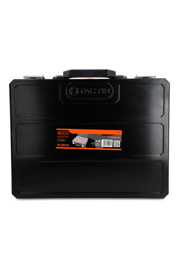 Tactix Steel Organiser Case with Comfort-Grip Handle 42.6 x 32.4cm