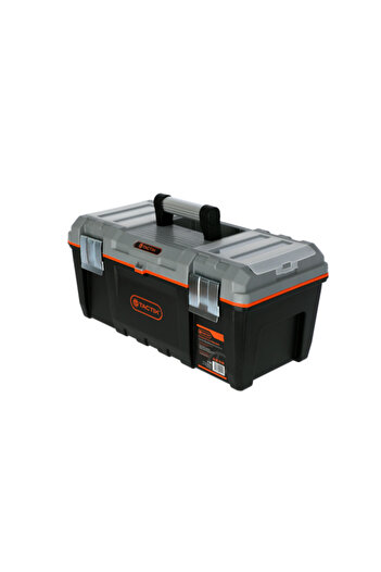 Tactix Steel Latches Top Handle Plastic Tool Box 21inch 320316