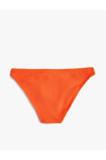 Koton Textured Bikini Bottom Normal Waist