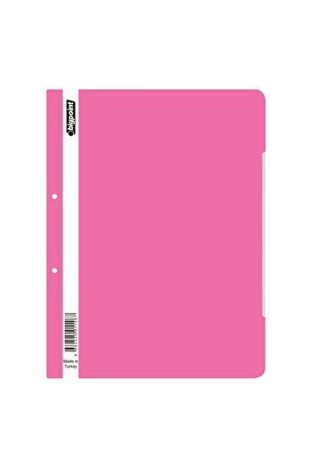 Bigpoint 80 Gram Pink Ring Binder - Thick Cover, Compatible with Bag Binders, 50 A4