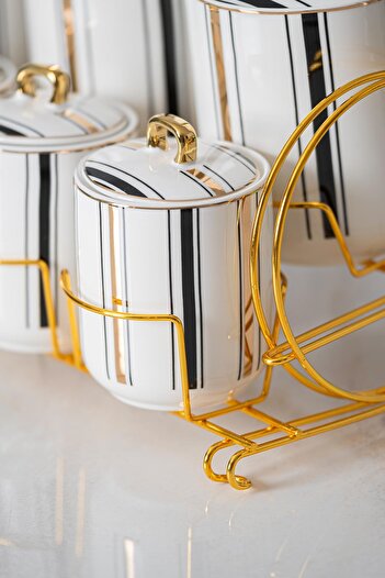 ACAR Aspen Astoria 8 Piece Spice Set - Gold