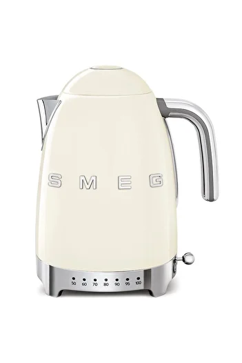 SMEG Klf04Creu Cream Heat Adjustable Kettle