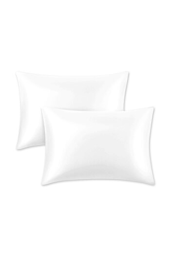 Evim Organic Cotton Satin White 2-Piece Pillowcase 50X70 cm