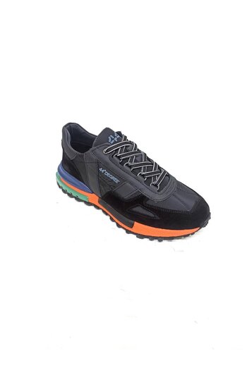 MARCOMEN SİYAH DERİ SNEAKER SPOR AYAKKABI