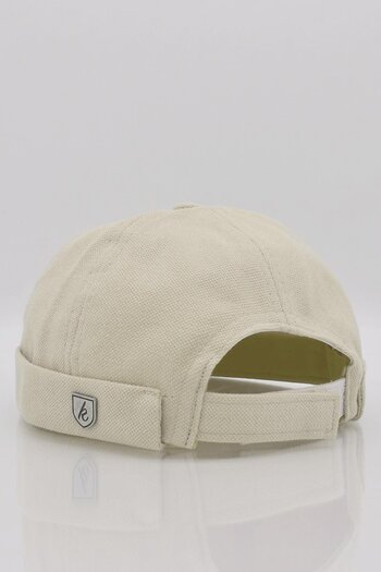 Külah Men's Hipster Premium Cap Ecru Docker Hat